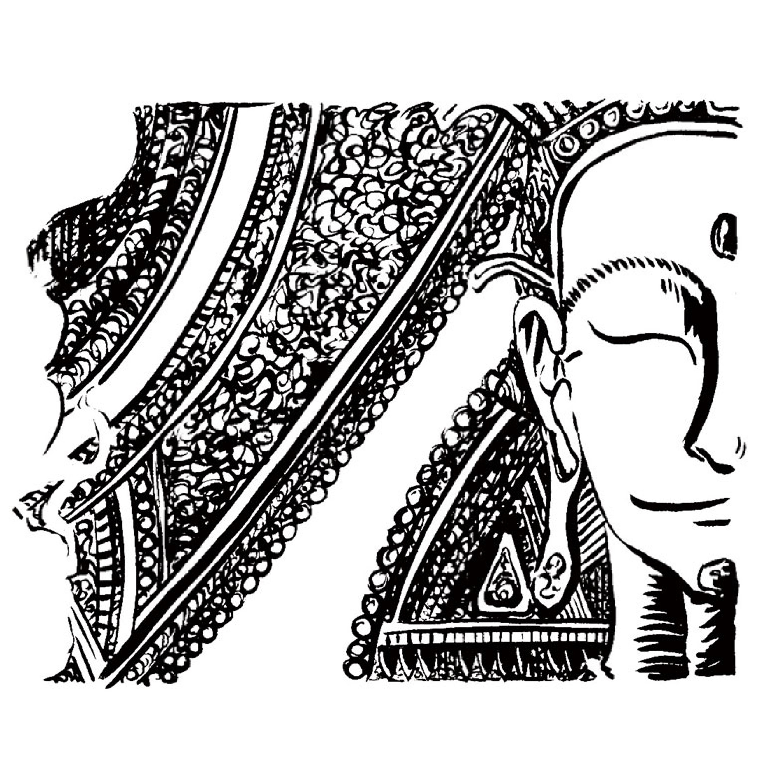 Illustrations de Romain Chasserio sur le thème de l'Hindouisme