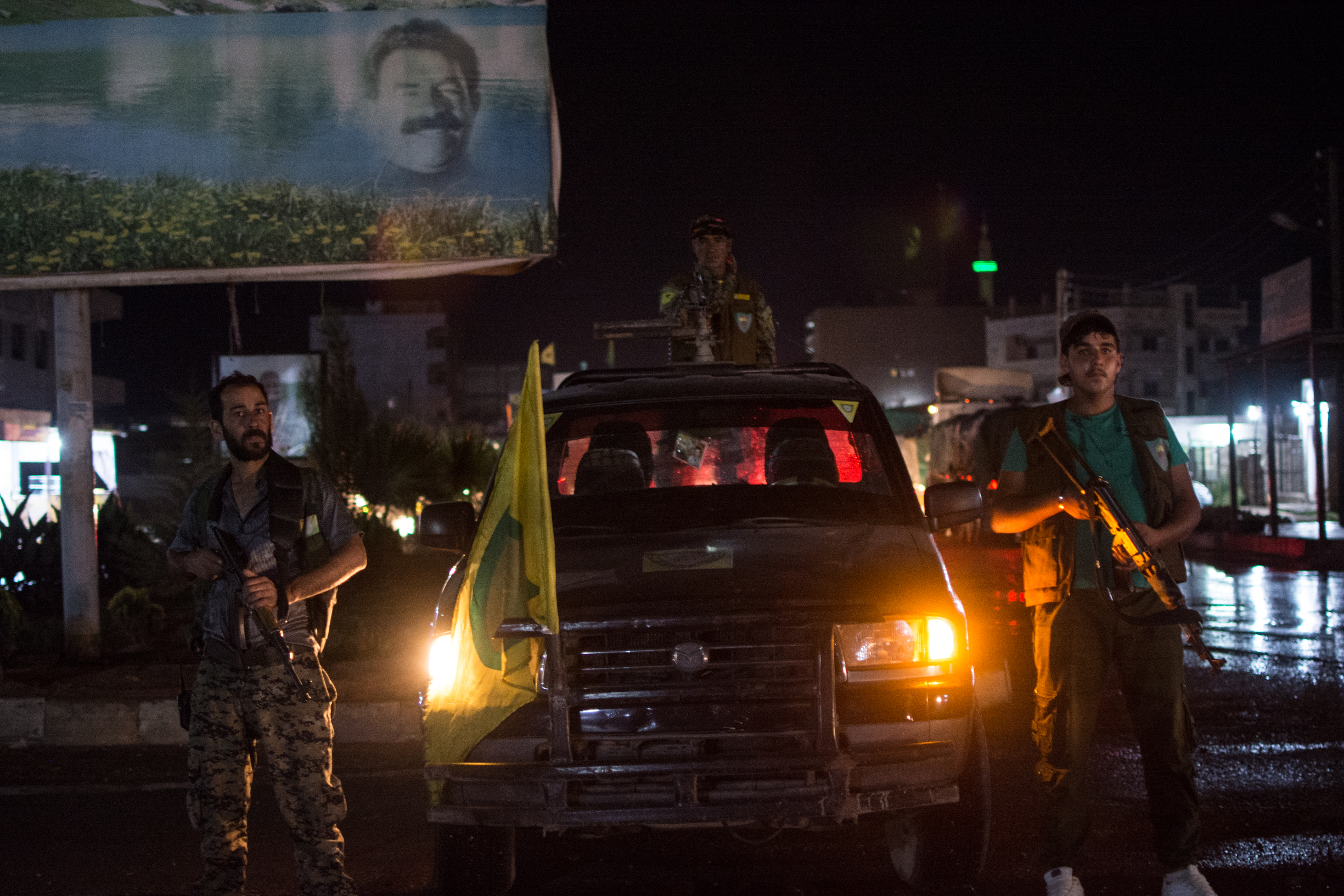 Photoreportage au Kurdistan. Notre reporter Pierre-Yves Baillet en Syrie avec les combattants kurdes.